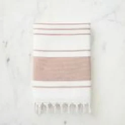 West Elm Open Box: Turkish Tassel Towel, Bath Towel - Copper