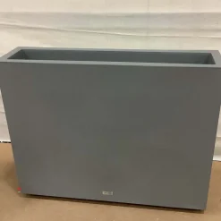 West Elm Open Box: Veradek Block Series Indoor/Outdoor Plastic Span Planter, Medium Span (38"W x 10"D x 30"H) - Grey