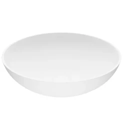 West Elm Open Box: VIGO Lotus Modern Round Vessel Sink - White