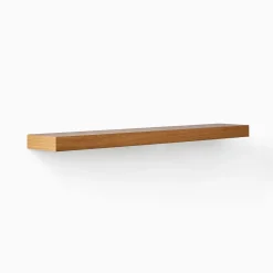 West Elm Open Box: Volume Floating Shelf (48"L x 8"D) - Oak