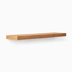 West Elm Open Box: Volume Floating Shelves (48"L, 12"D) - Oak