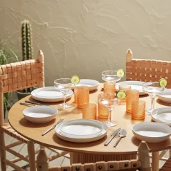 West Elm Orbetto Outdoor Drinking Glasses (Set of 4)