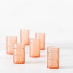 West Elm Orbetto Outdoor Tall Drinking Glasses (Set of 4)