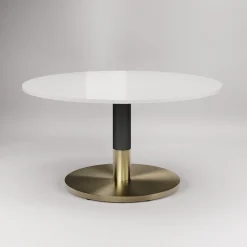 West Elm Orbit Restaurant Extra Large Round Dining Table - Quartz