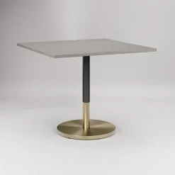 West Elm Orbit Restaurant Square Dining Table - Quartz