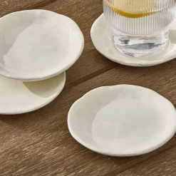 West Elm Organic Metal Coaster Sets
