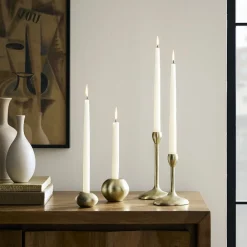 West Elm Organic Metal Taper Holders