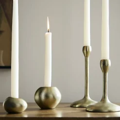 West Elm Organic Metal Taper Holders