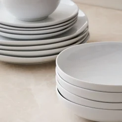 West Elm Organic Porcelain Dinnerware (Set of 16)