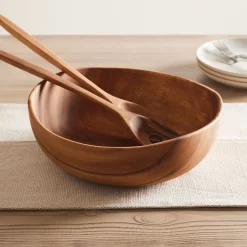 West Elm Organic Shaped Wood Serving Utensils (Set of 2)