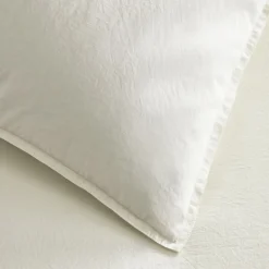 West Elm Organic Washed Cotton Percale Duvet Cover & Shams