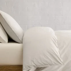 West Elm Organic Washed Cotton Percale Duvet Cover & Shams