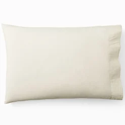 West Elm Organic Washed Cotton Percale Pillowcase Set