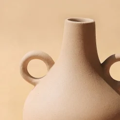 West Elm Osmos Studio Ceramic Belly Harappan Vase