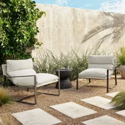 West Elm Outdoor Sling Chair