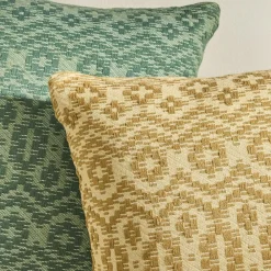 West Elm Outdoor Diamond Plaid Pillow