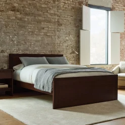 West Elm Owens Solid Wood Bed