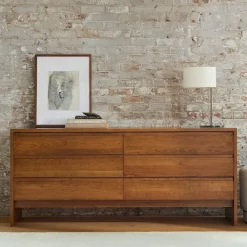 West Elm Owens Solid Wood Dresser (52"–84")