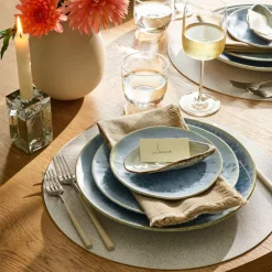 West Elm Oyku Ceramic Appetizer Plate Sets