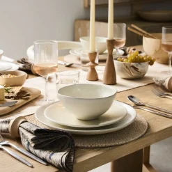 West Elm Oyku Stoneware Dinnerware (Set of 16)