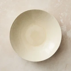 West Elm Oyku Stoneware Low Serve Bowl