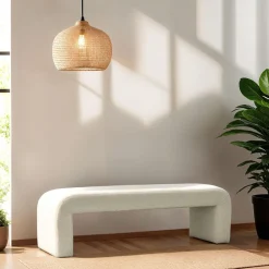 West Elm Paisleigh Bench (–)