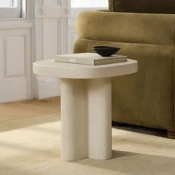 West Elm Palmetto Indoor/Outdoor Concrete Side Table (18")