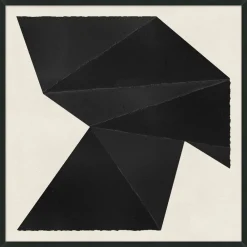 West Elm Paper Folding IV Framed Wall Art