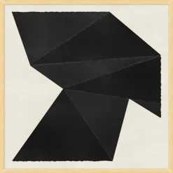 West Elm Paper Folding IV Framed Wall Art