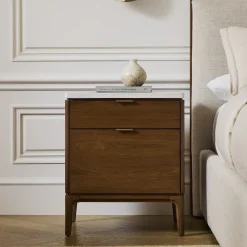 West Elm Parker Marble Nightstand (21"–28")
