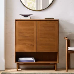 West Elm Parquet Cabinet (34")