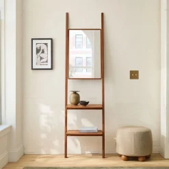West Elm Parquet Entry Valet w/ Mirror (22")