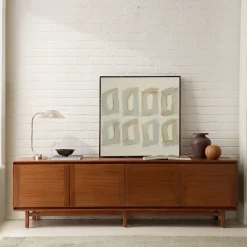 West Elm Parquet Media Console (–)