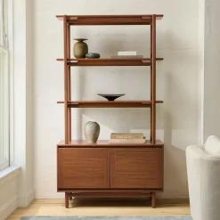 West Elm Parquet Storage Bookshelf (40")
