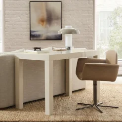 West Elm Parsons High Gloss Desk (48")