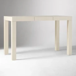 West Elm Parsons High Gloss Desk (48")