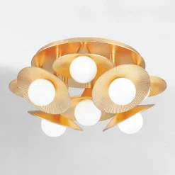 West Elm Patchen 9-Light Semi-Flush Mount (18")