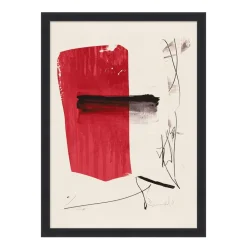 West Elm Patch of Red Wall Art