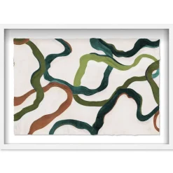 West Elm Paths of Life Framed Shadowbox Wall Art