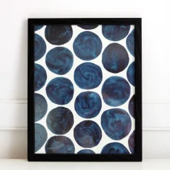 West Elm Pauline Stanley Studio Wall Art - Blue Dots