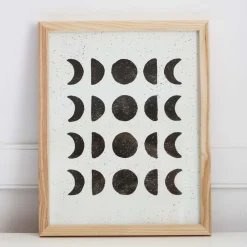 West Elm Pauline Stanley Studio Wall Art - Moon Phases