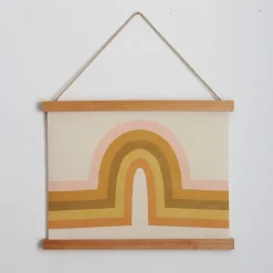 West Elm Pauline Stanley Studio Wall Art - Retro Rainbow