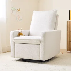 Kids West Elm Paxton Manual & Power Swivel Glider Recliner