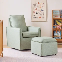 Kids West Elm Paxton Slipcover Ottoman