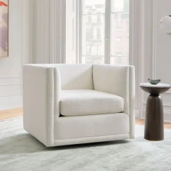 West Elm Pembroke Swivel Chair