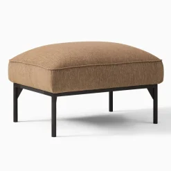 West Elm Penn Upholstered Outdoor Ottoman Protective Cover