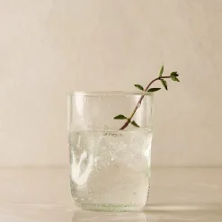 West Elm Penny Double Old Fashioned Recycled Glass Sets
