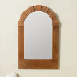 West Elm Penny Wood Wall Mirror