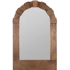 West Elm Penny Wood Wall Mirror