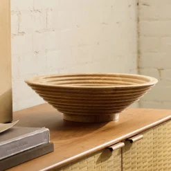 West Elm Peyton Wood Decorative Bowl